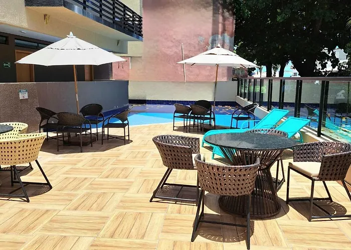 Lindo Flat No Residencial Maraca Beach